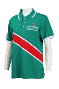 P1014 Making Green Polo Shirts Purslane Heineken Polo Shirt Manufacturer